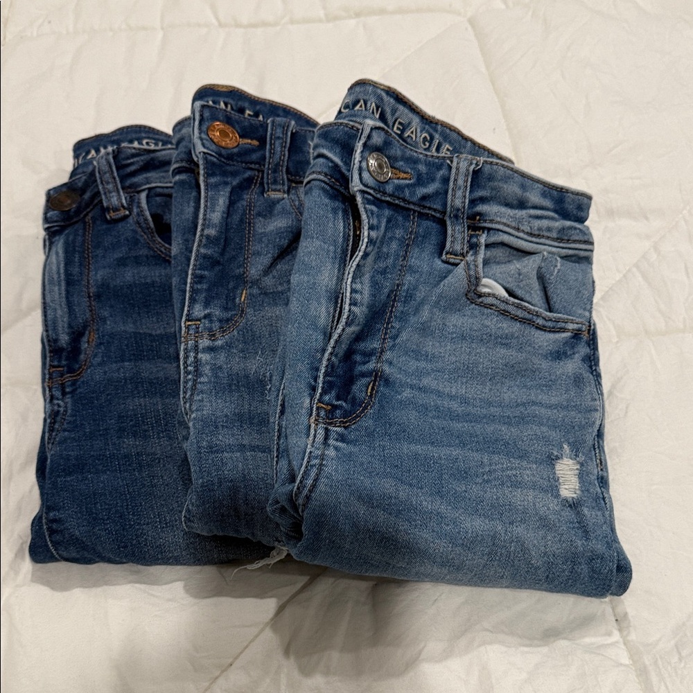 3 _ Distressed Blue Jeans
